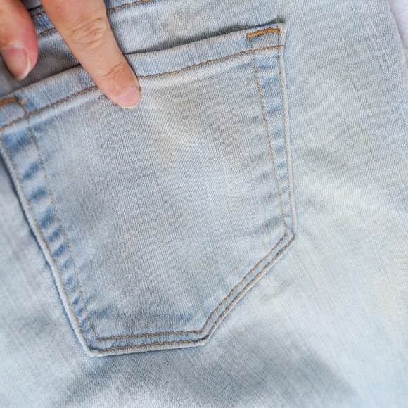 Velvet by Graham & Spencer Skinny Jeans Light Blue Lightweight - Picture 9 of 11